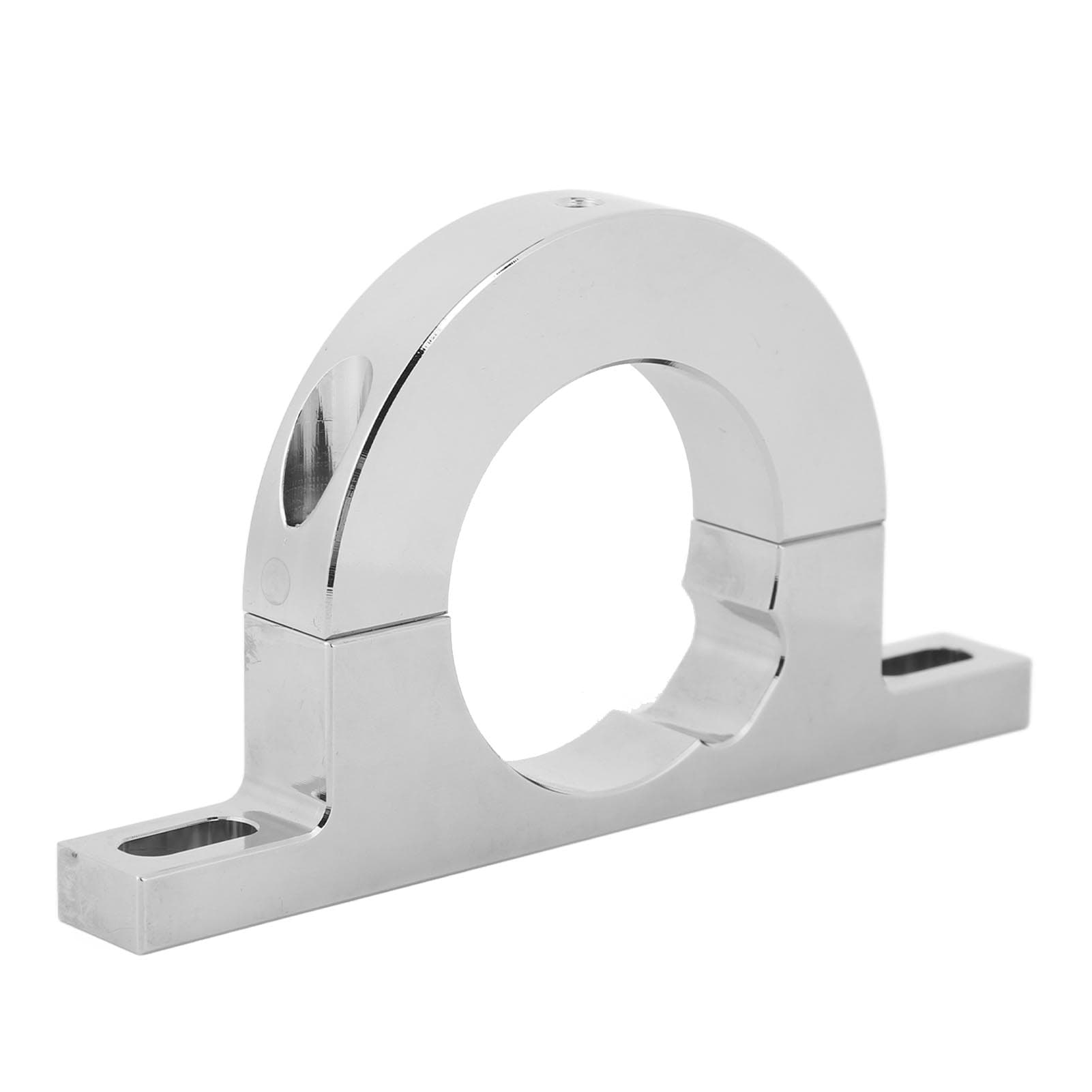 2 In Tube Steering Column Bracket 2310000030 Billet Aluminum Steering Column Keyed Anti Drop Mount silver