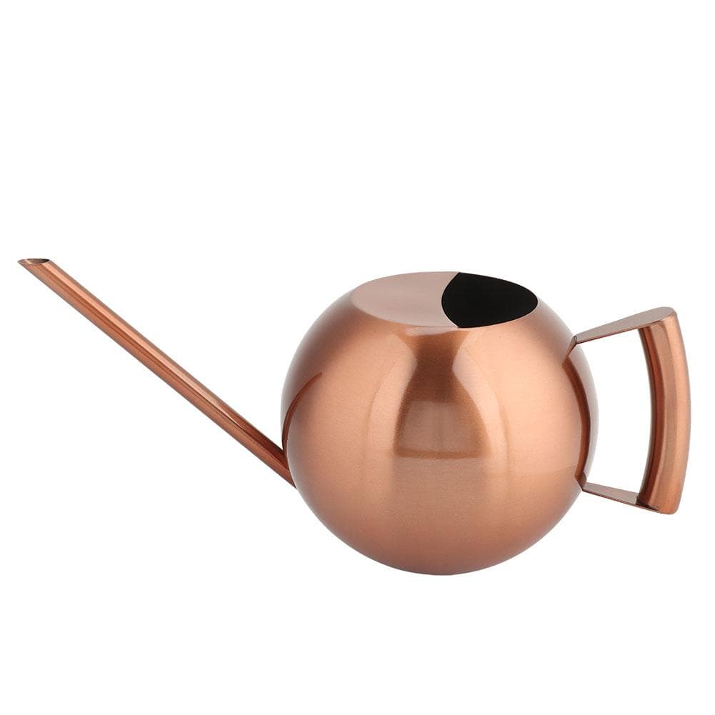 1000ml Stainless Steel Watering Can Sprinkle Pot Long Mouth Garden Flowers Plants Flower ToolBronze antique bronze