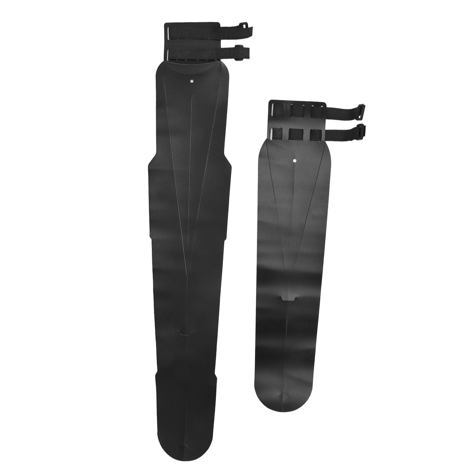 2pcs Bicycle Fenders PP Waterproof Rollable Bike Front Rear Mudguard for Folding Mountain Bike
