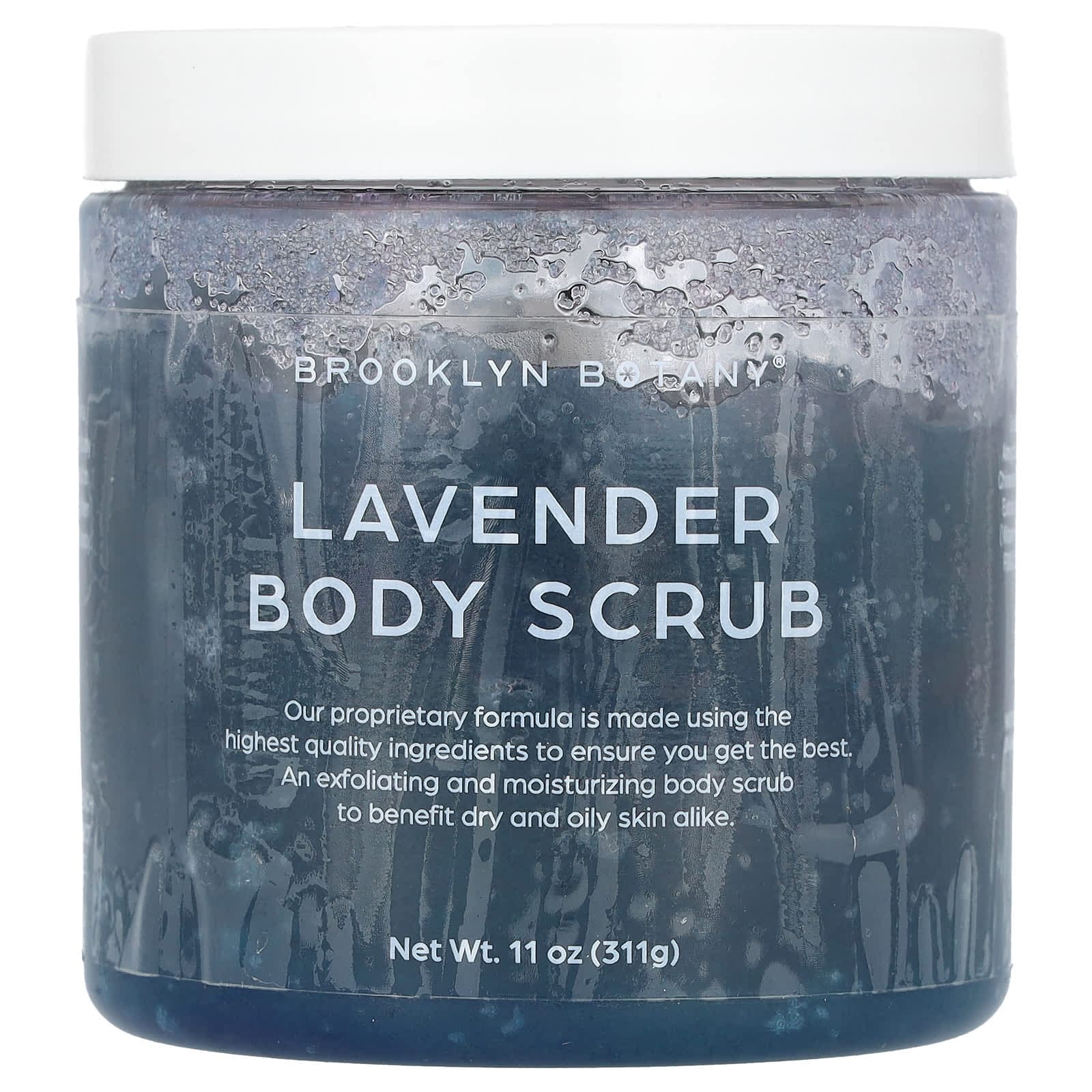 Brooklyn Botany, Body Scrub, Lavender, 10.5 oz (300 g)