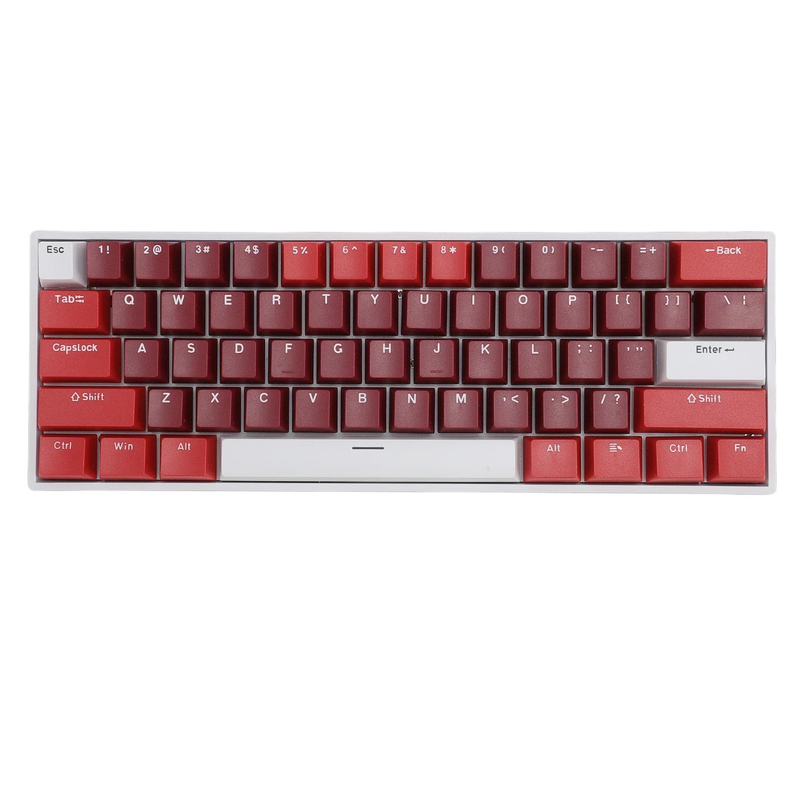 Wireless RGB Mechanical Gaming Keyboard 61 Keys Red Switch Multiple Light Effects Mechanical