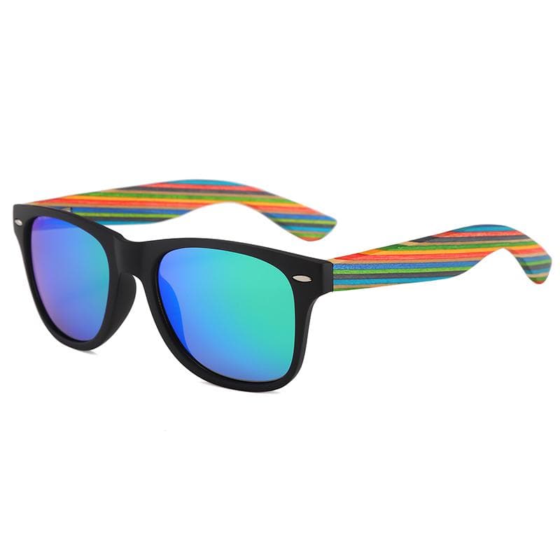 Colorful Square Sunglasses UV400 Vintage Fashion Luxury for Women Men Outdoor Travel Party Glasses