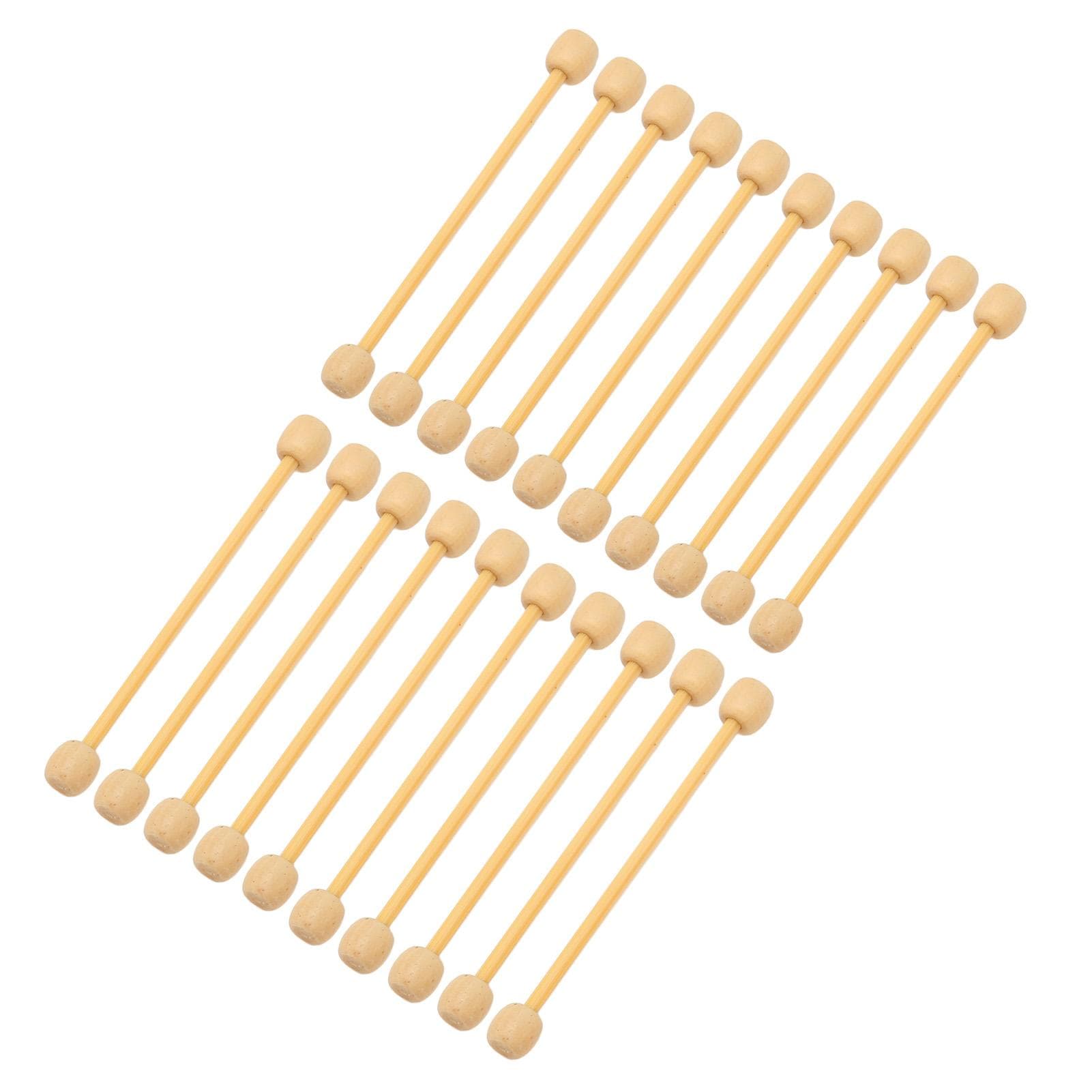 20pcs Mini Wood Tapestry Hanging Rods DIY Bamboo Wood Mini Tapestry Pole Wooden Sticks for Crafts