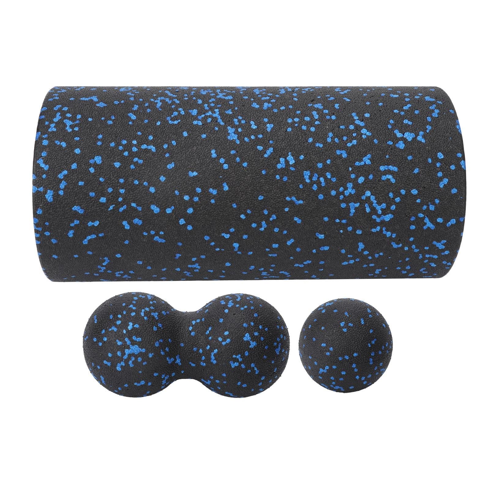Foam Roller Set 3 in 1 Yoga Column Deeply Massage Professional Fit Body Curve Peanut Ball for Sport