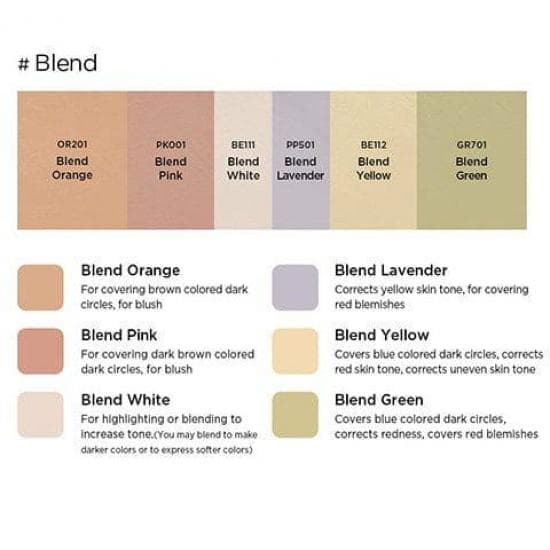JungSaemMool Artist Concealer Palette -2Types blend set