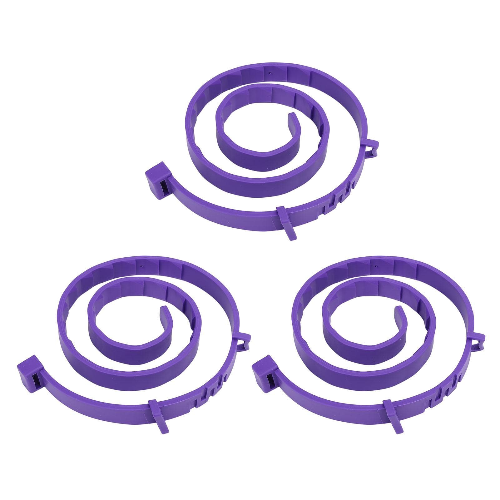 3pcs 24.41in Dog Calming Collar Water Resistant and Rain Resistant Adjustable Dog Calming Collar