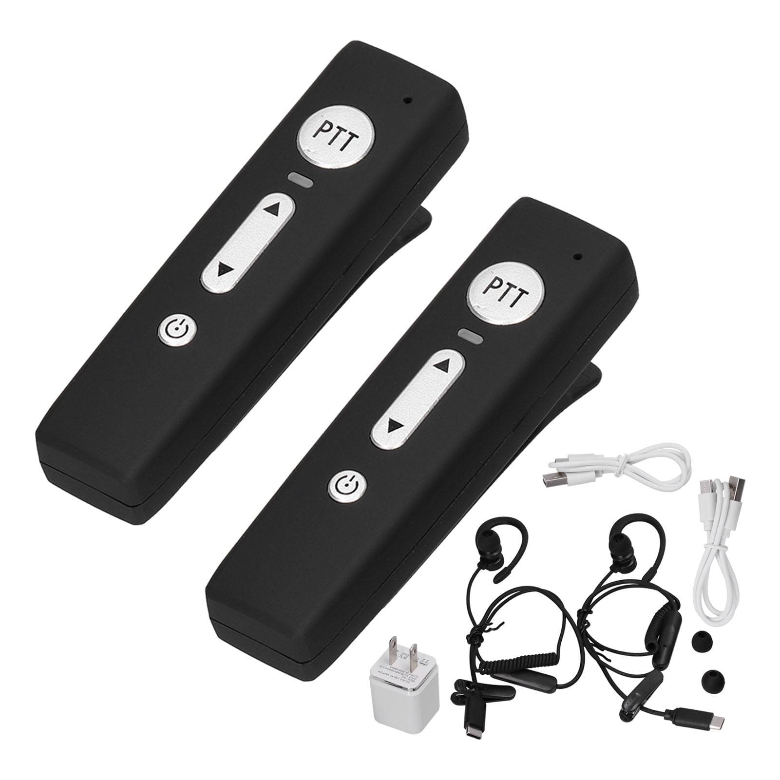 A01 Bluetooth Mini Walkie Talkies with Earphone Ultralight Wireless 5.0 Walky Talky with Microphone