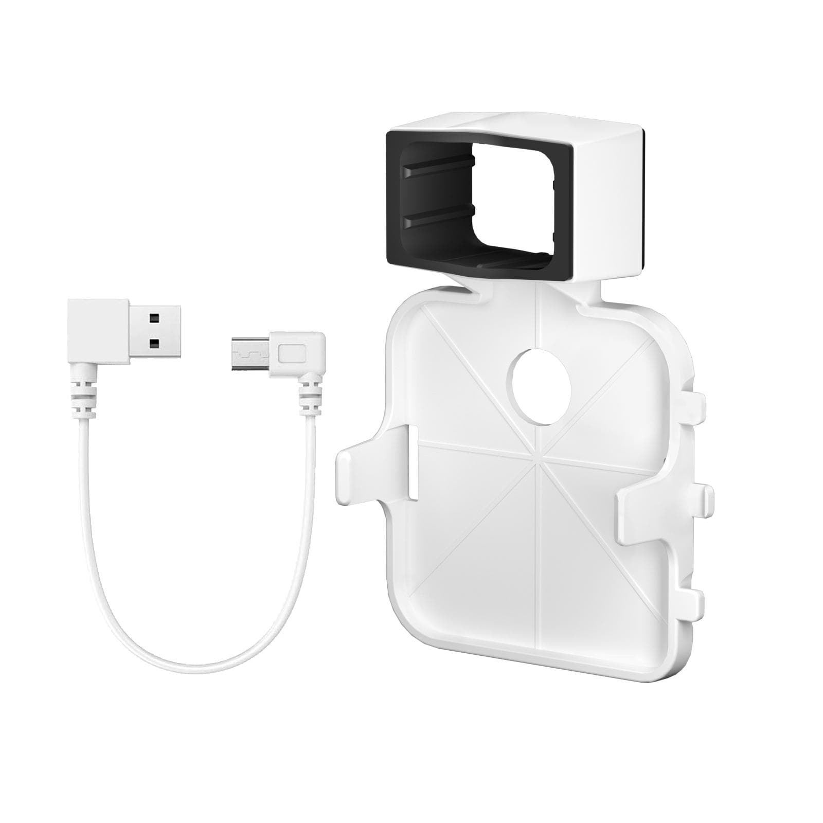 1PCS Outlet Wall Mount for Blink Sync Module 2 Mount Bracket Holder for Blink Outdoor Camera No 1 white