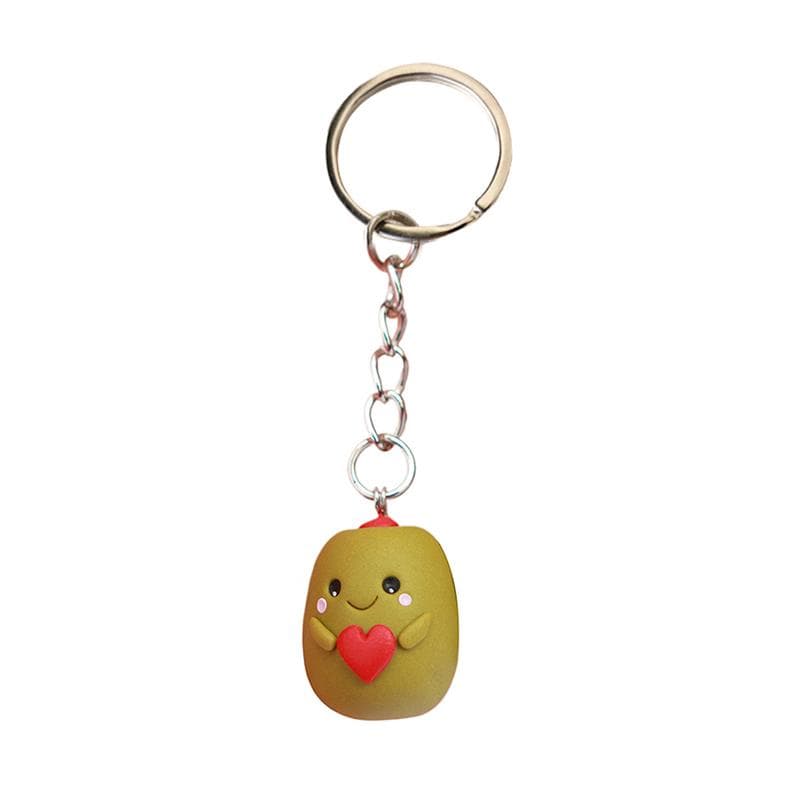 Olive You KeyChain Only You Olive KeyChain Pendent Convenient And Easy To Hang Stylish Pendant Birthday Valentine's Day Gift A3