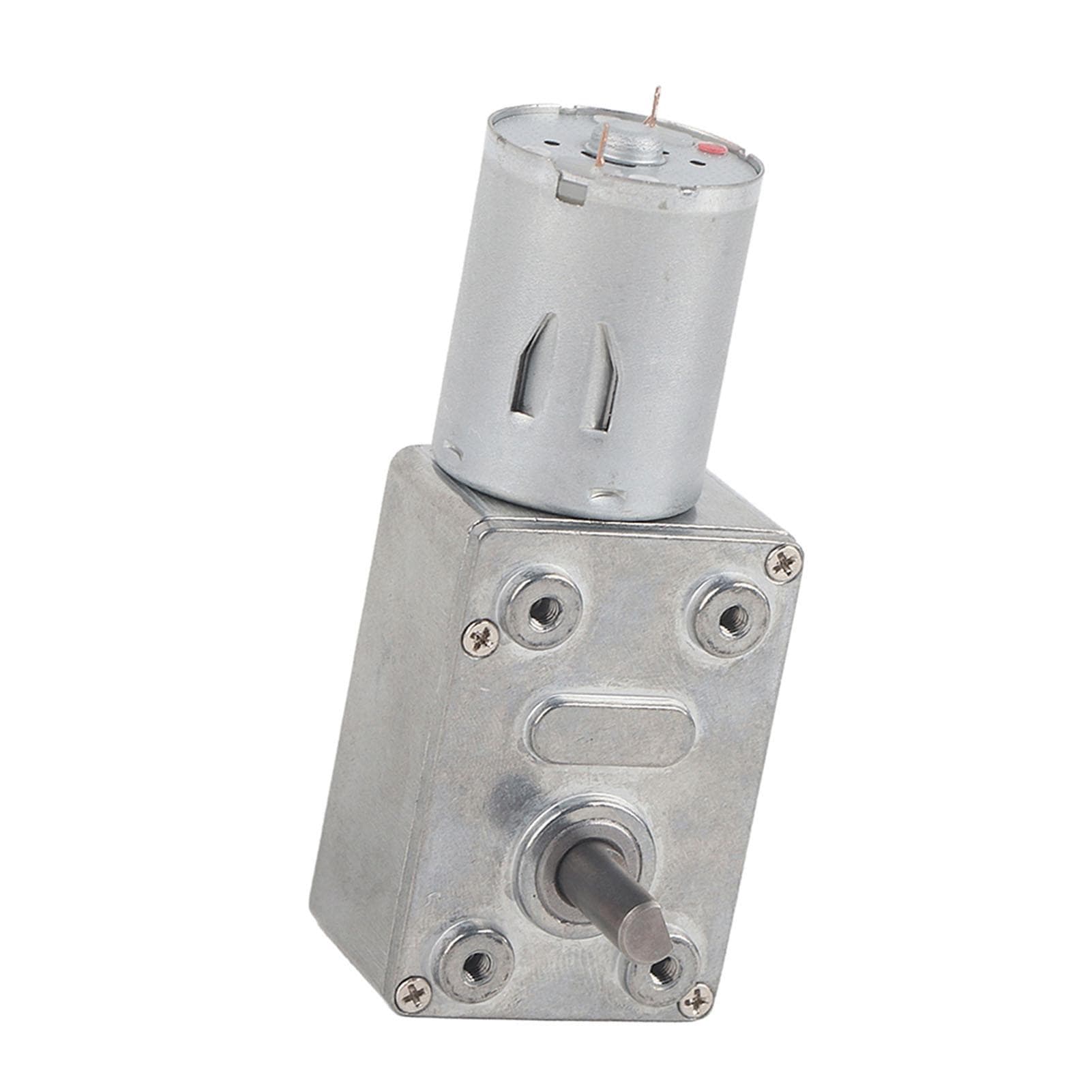 1pc Reversible High Torque Worm Geared Motor DC 12V Reduction Motor(62RPM)
