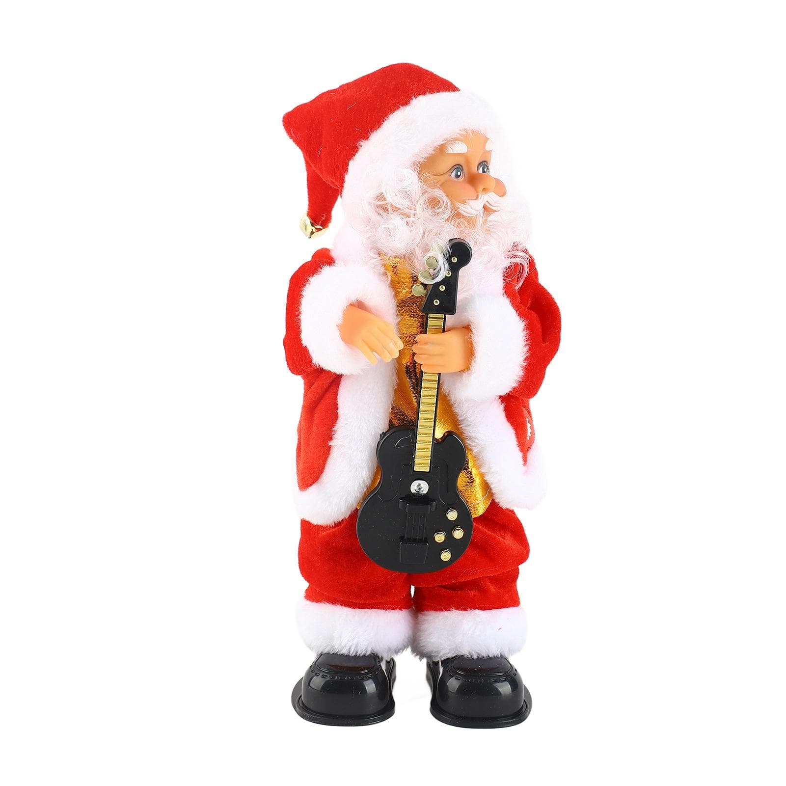 Electric Singing Dancing Santa Musical Figure Decoration Battery Operated Xmas Santa Toy for Home