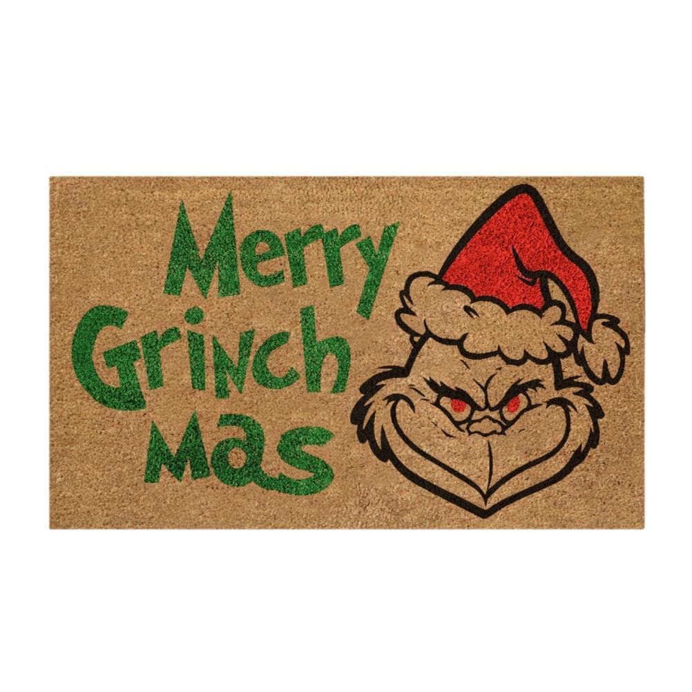 Christmas Cartoon Pattern Entrance Floor Mats Carpets For Home Bedroom Living Room Non Slip