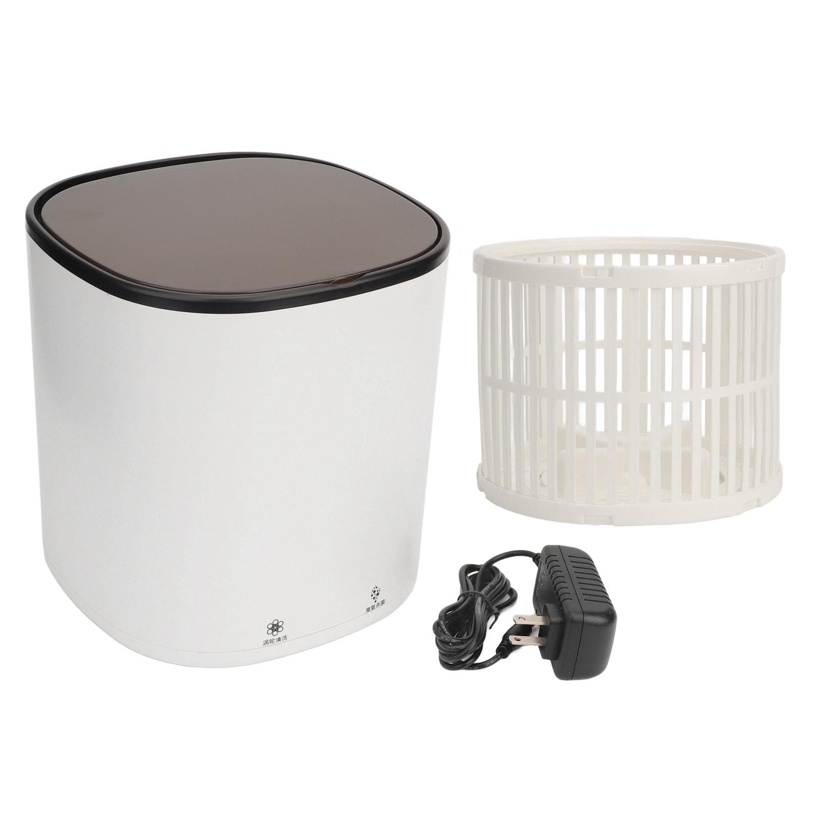 Mini Washing Machine ABS 4.5L 2000mA 24W 12V Blue Light Household Portable Washer for T Shirts