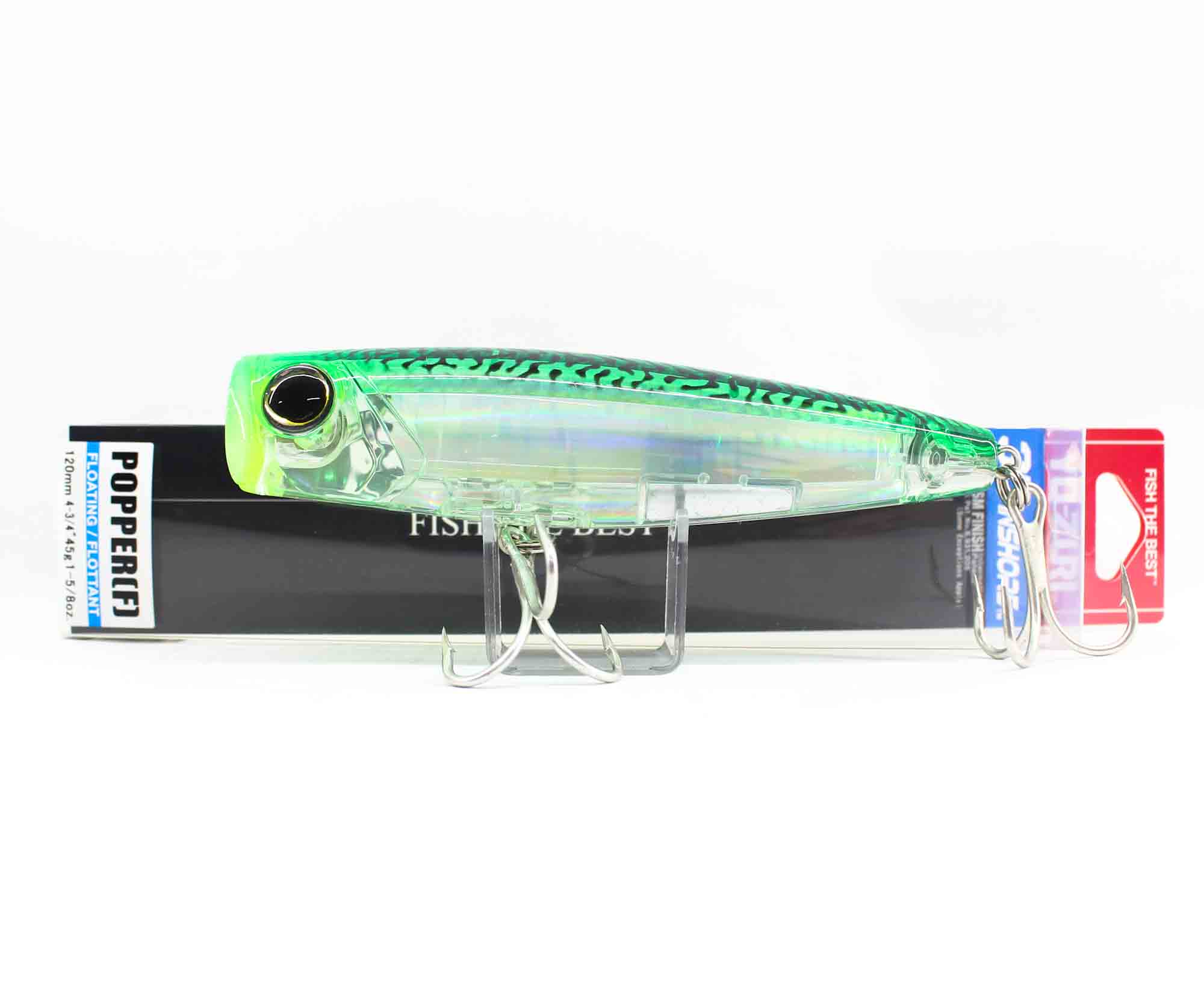 Yo Zuri Duel 3D Inshore Popper 120F Floating Lure R1412-HGM (1054)