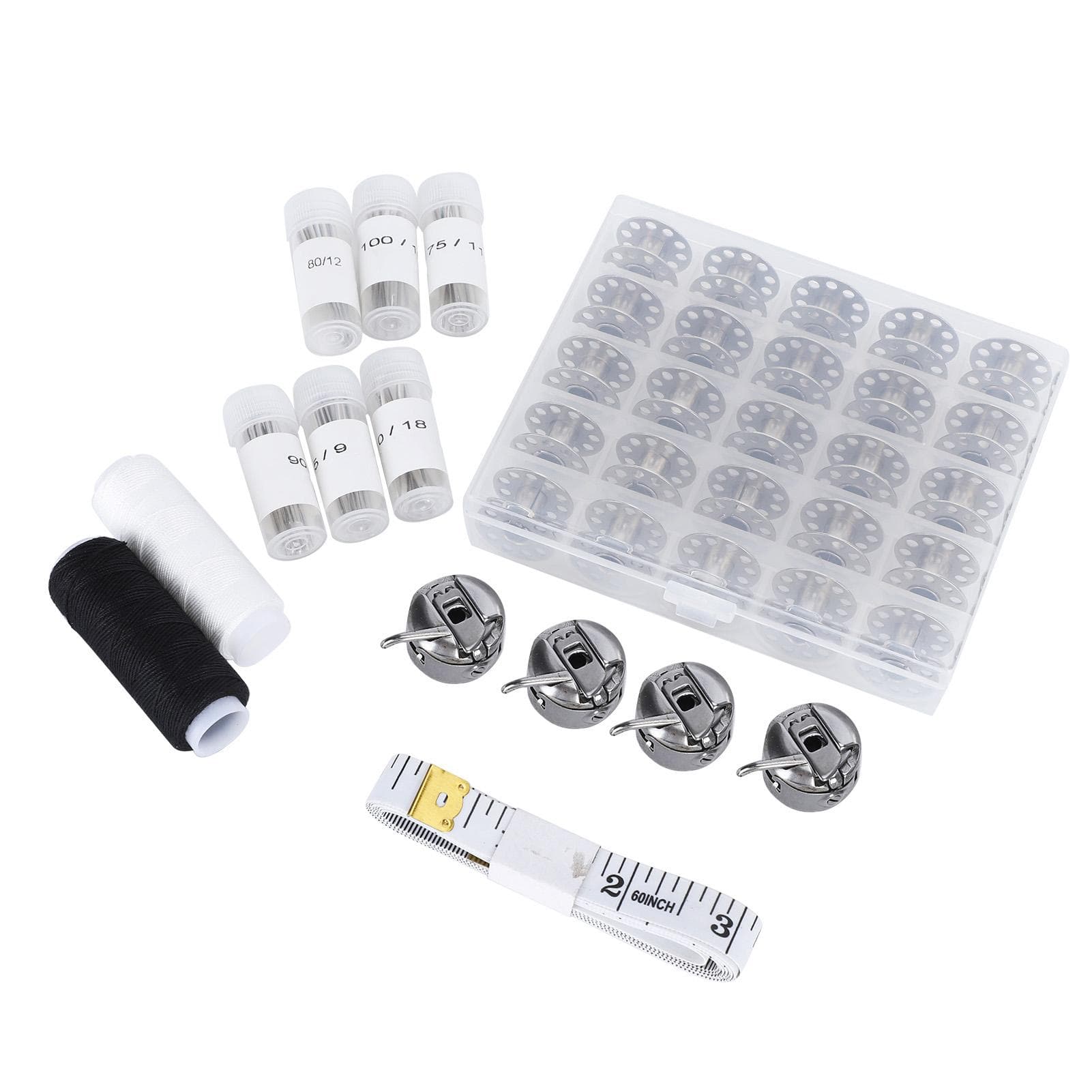 Sewing Bobbin Metal Case Fit Needle Thread for OldFashioned Household Machines Parts