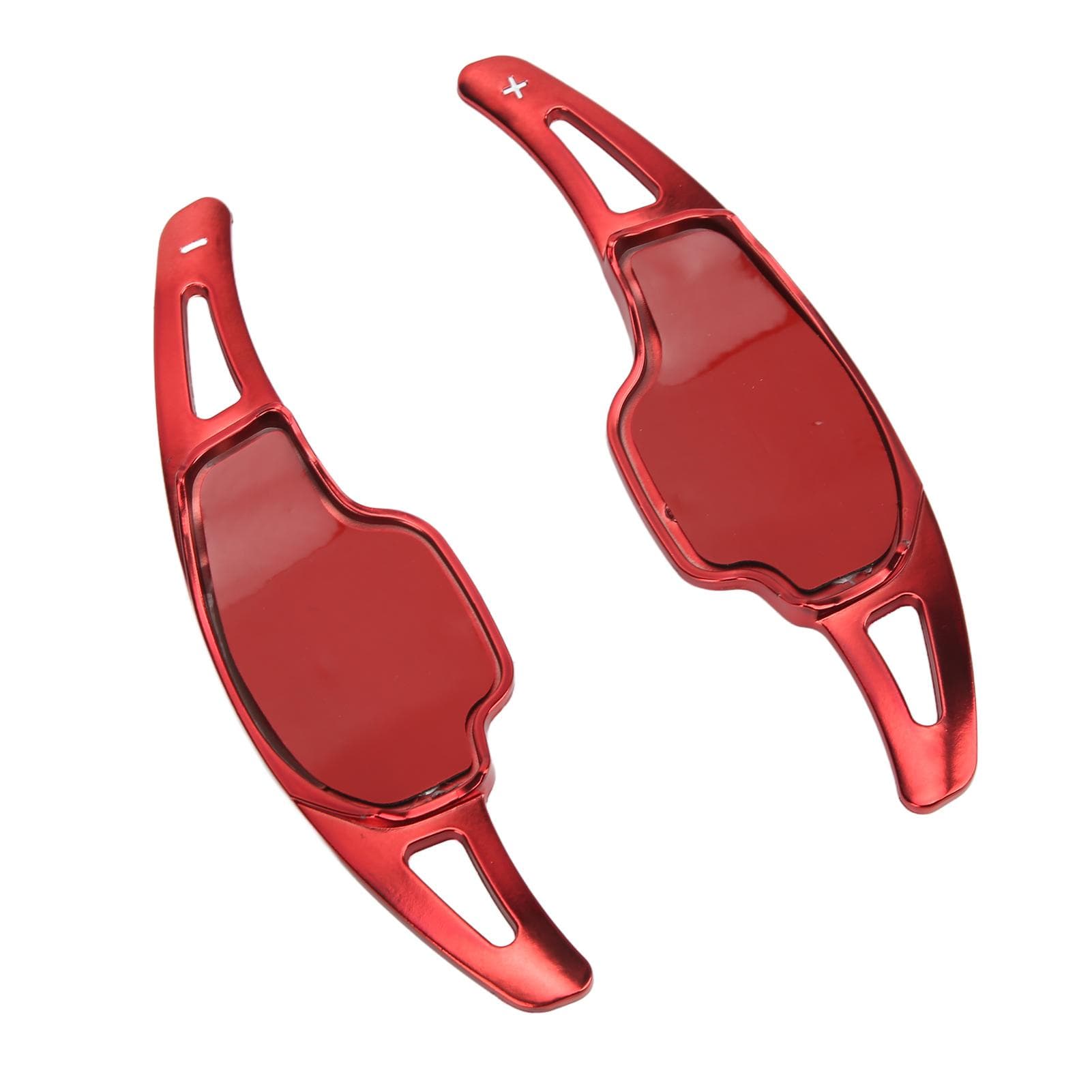 2pcs Steering Wheel Shift Paddle Extension Red ABS Replacement for XT5 CT6