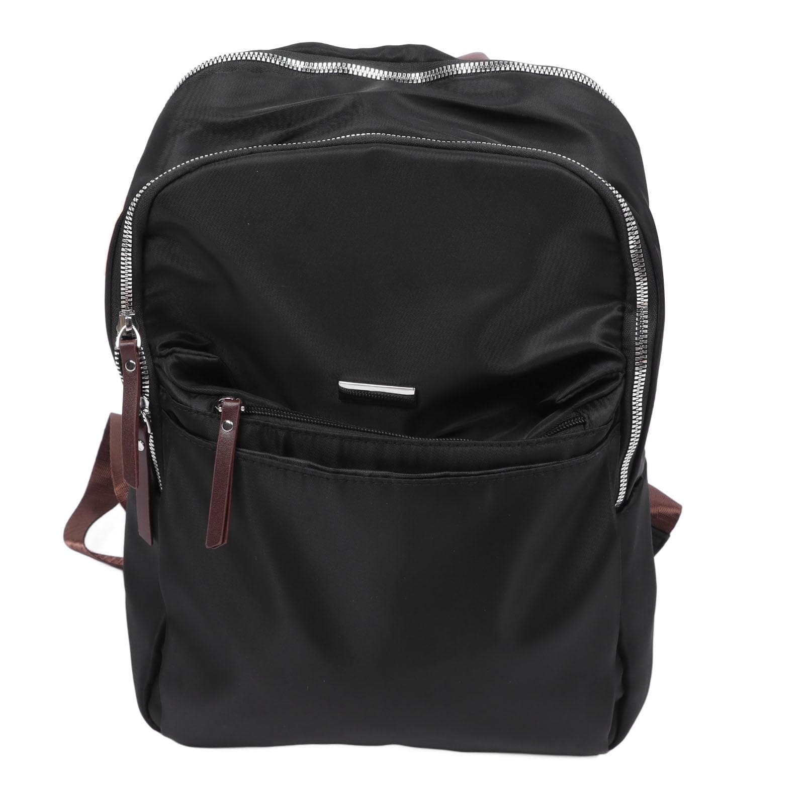 Girls School Laptop Backpack Student Backpack Large Capacity Waterpoof Lightweight Bookbags for Nylon black
