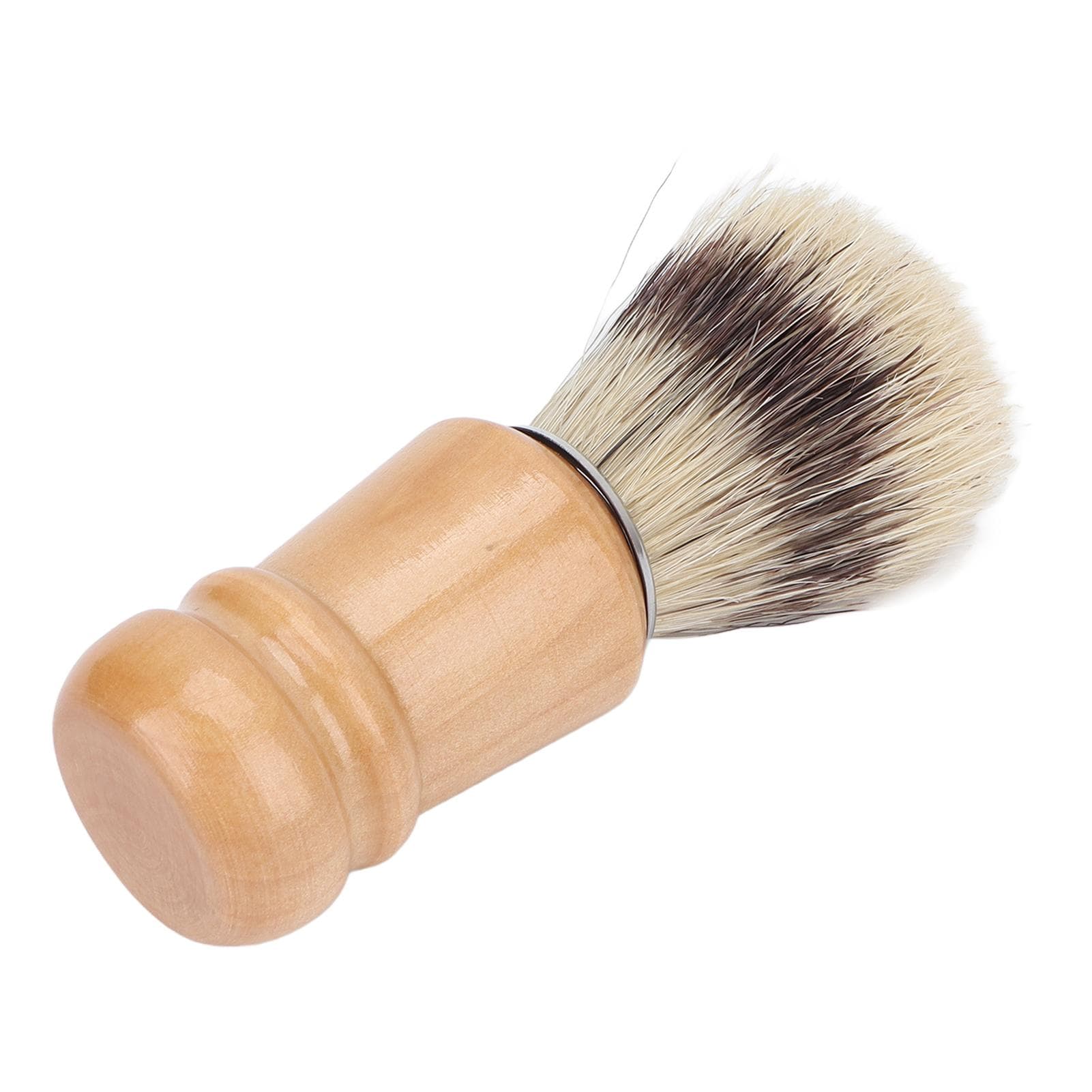 Men s Shaving Brush Wooden Handle Skin Friendly Facial Beard Cleaning Grooming Shave Tool