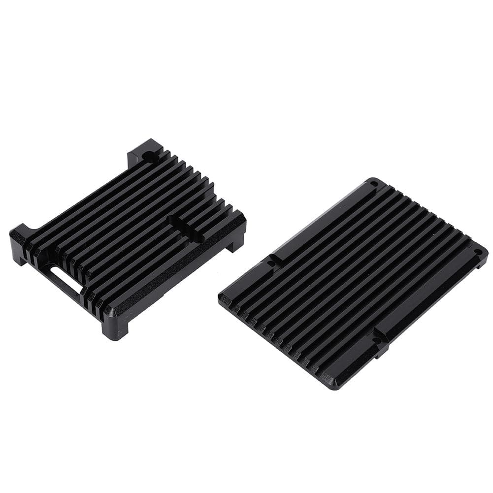 Aluminum Alloy Motherboard Cooling Shell Box Black Fit for Raspberry Pi 3rd Model B 2b 3b