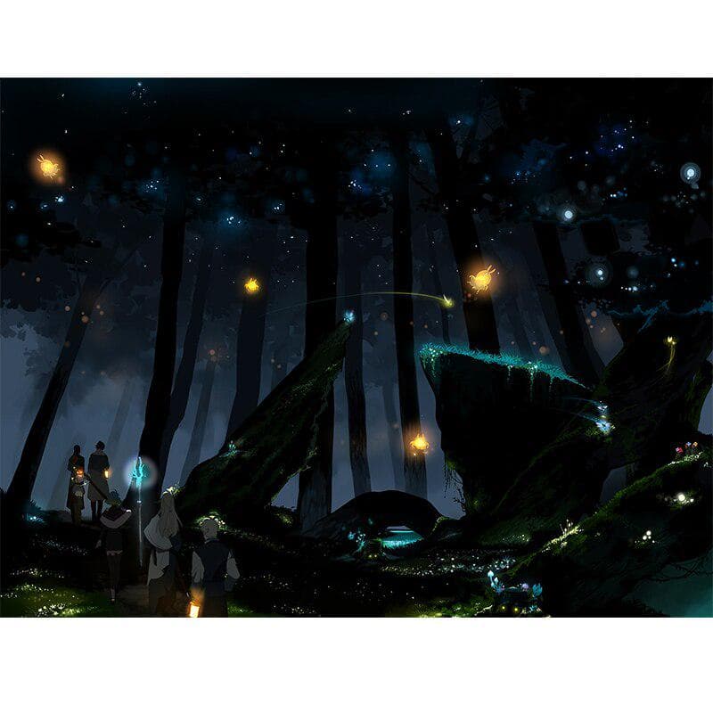 5D Diy Hand Made Diamond Embroidery Painting Exquisite Stitch of Mosaic Forest Picture Home Decor 20X30CM