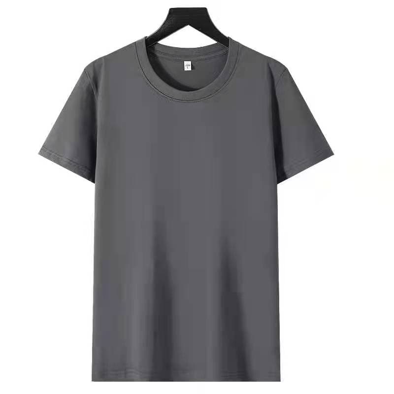 ZIRUNKING 2021 Summer New 100% Cotton White Solid T Shirt Unisex Causal O-neck Basic T-shirt Male/Female High Quality Classical Tops HUIPA1 5XL