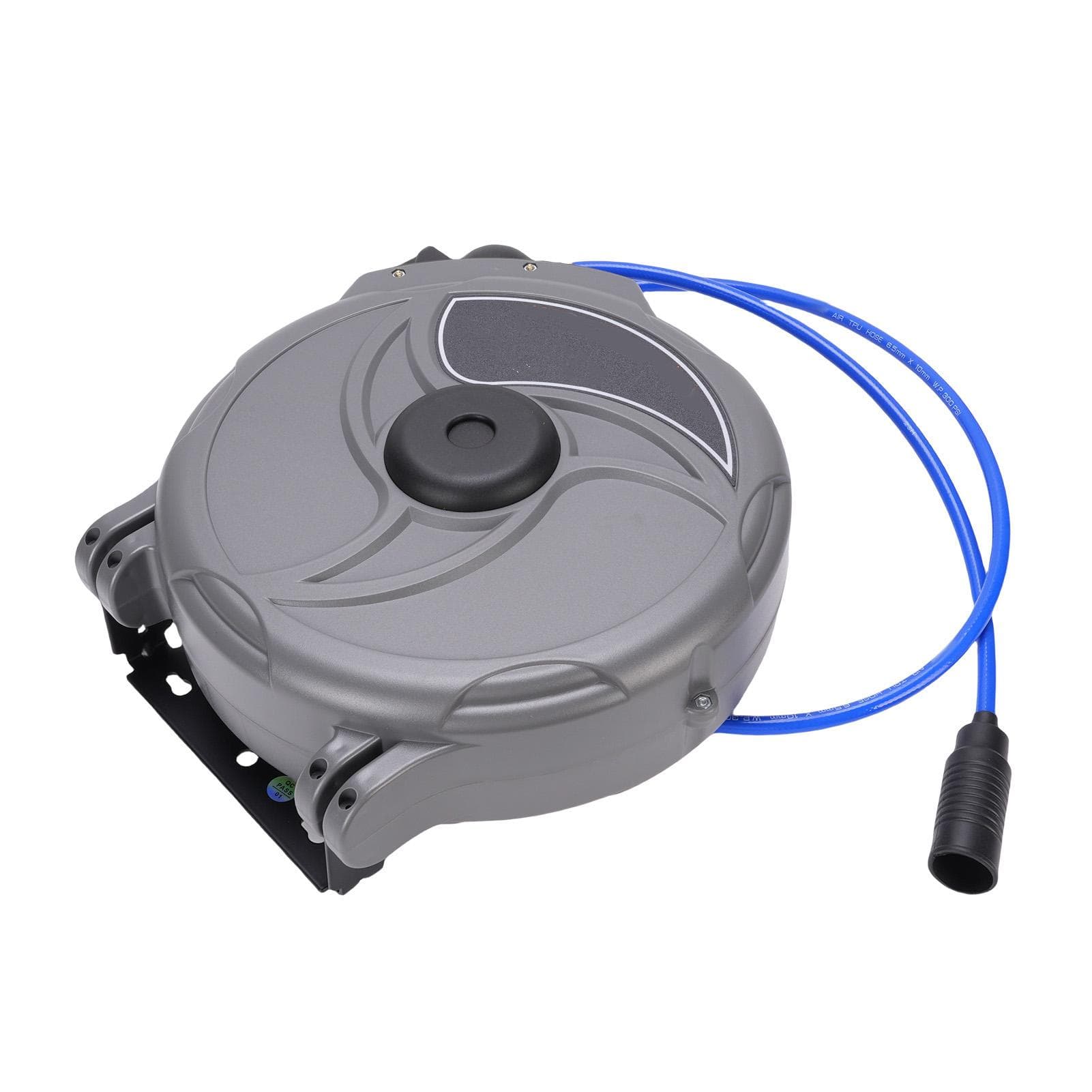 Retractable Air Hose Reel Automatic Stretching Winding Pipe Reel PU Yarn Reinforced Tube for