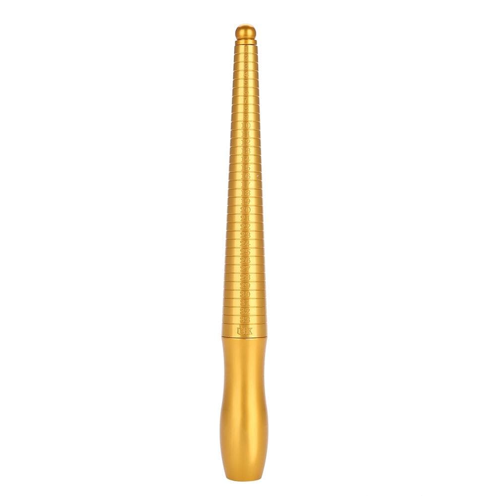 HK Copper Ring Sizer Finger Size Gauge Mandrel Jewelry Size Stick