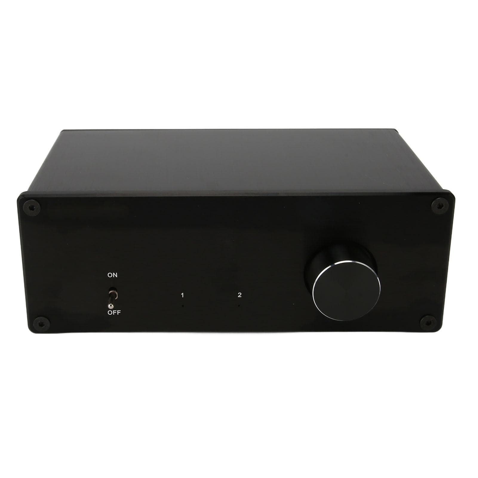 Amplifier Passive Speaker Switcher 1 in 2 Out Or 2 in 1 Out Lossless HiFi Amplifier Selector UK Plug
