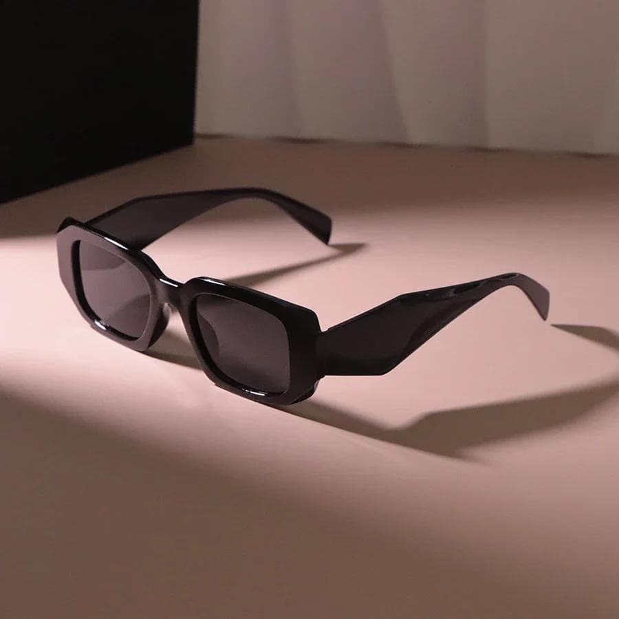 Vintage Square Sunglasses Women Men Designer Casual Sun Glasses Classic Mirror Shades Outdoor UV Protection Other