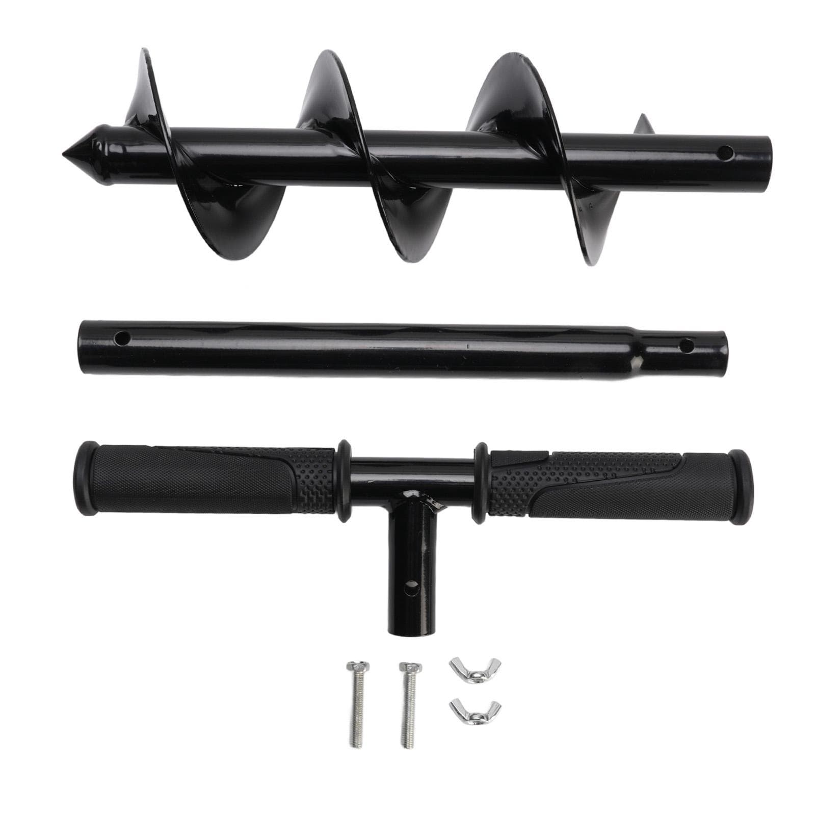 Hand Operated Auger Drill Bit T Shaped Cold Rolled Steel Garden Auger Drill Bit Manual Hole Auger