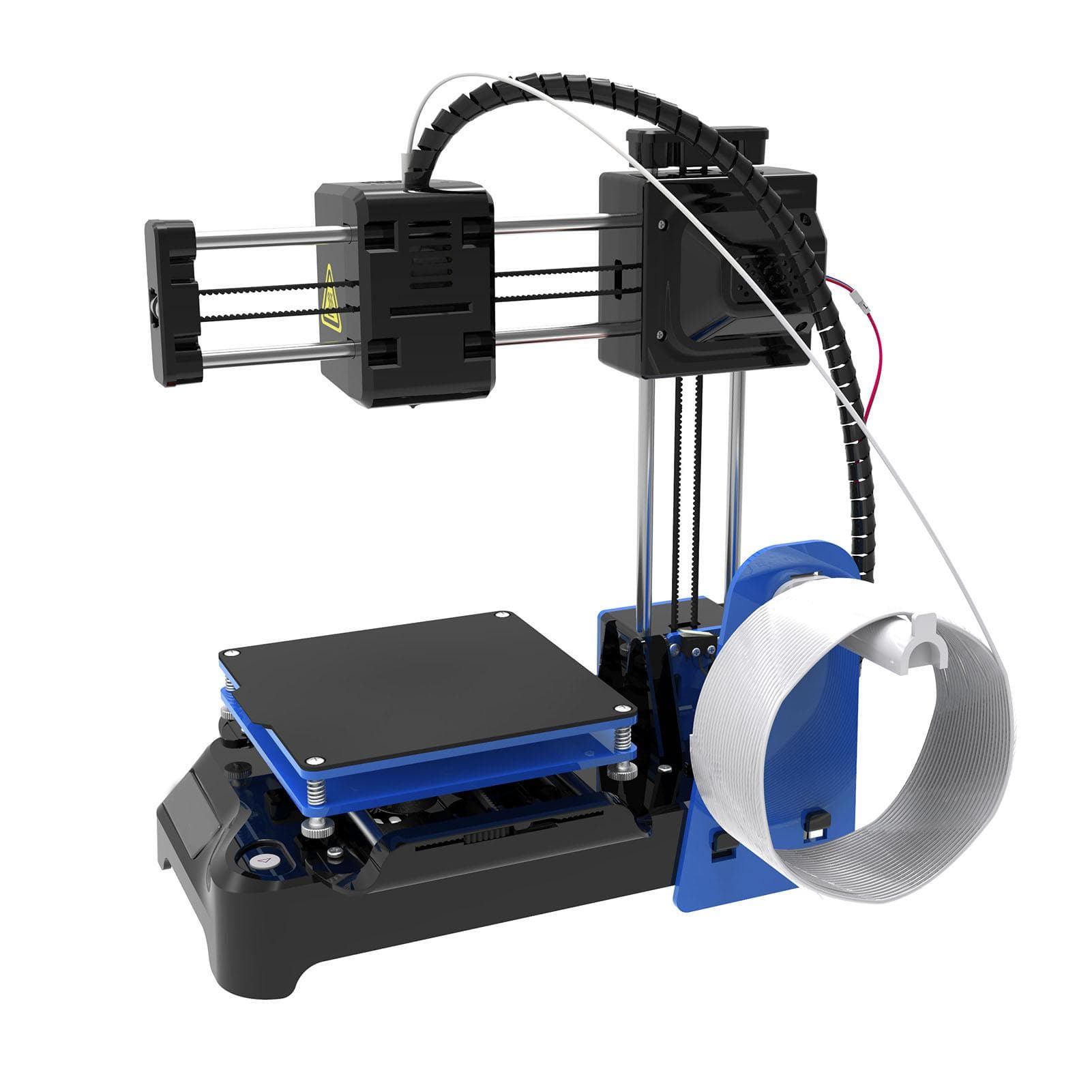 FDM Mini 3D Printer Quiet High Accuracy Upgraded Extruder Technology 4x4x4in Printing Volume Small US Plug