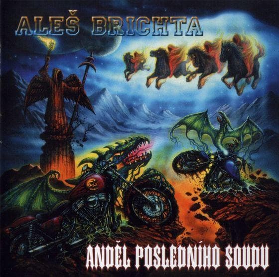 CD ALEŠ BRICHTA - Anděl Posledního Soudu 546152 Popron Music 2003 Czech Repu Rock Used