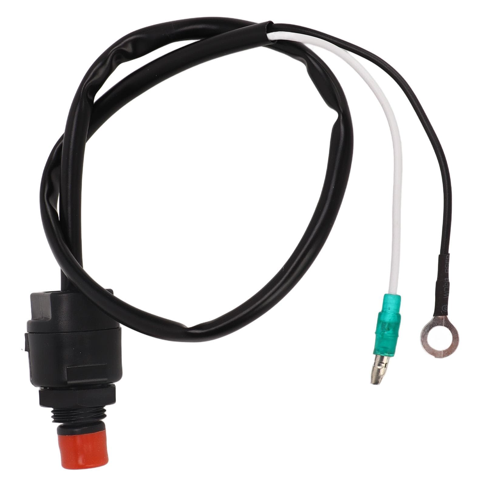 Marine Outboard Engine Stop Switch Compact ABS Engine Emergency Flameout Switch 50cm for T15