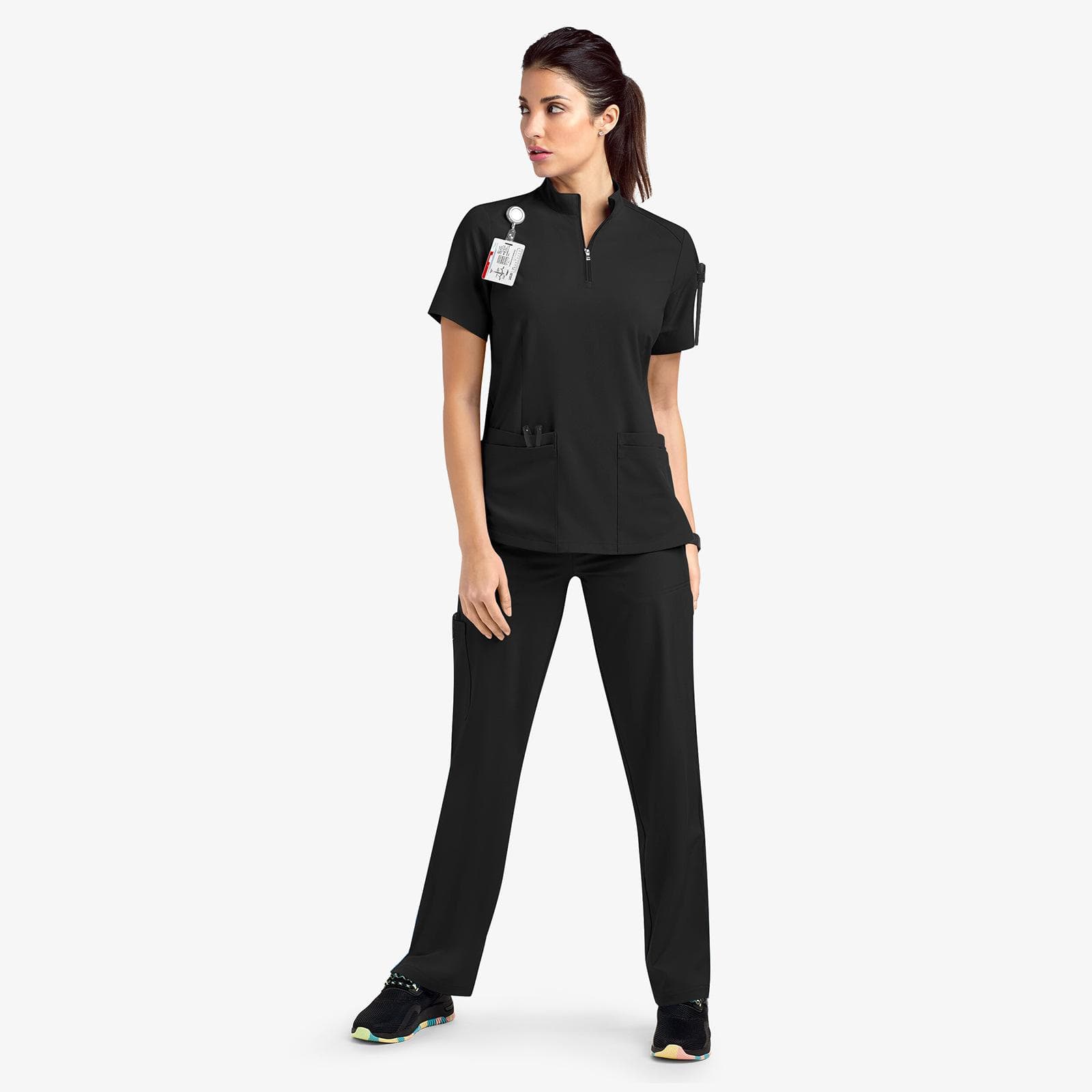 Women's Quick-Dry Surgical Gown & Scrub Suit for Hospital and Clinic Use S