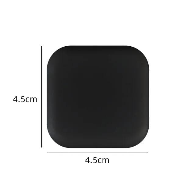 Door Stopper Silicone Handle Bumpers Self Adhesive Mute Anti-Shock Protection Porte Pad Home Improvement Wall Protector Pad black