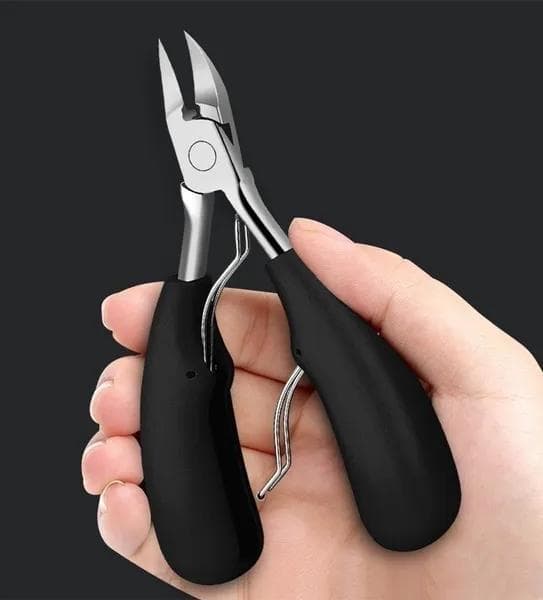 Professional Toe Nail Clipper Cutter Nail Correction Nippers Heavy Duty Thick Nails Tool Cut Nail Stainless Steel Toe Trimmer black