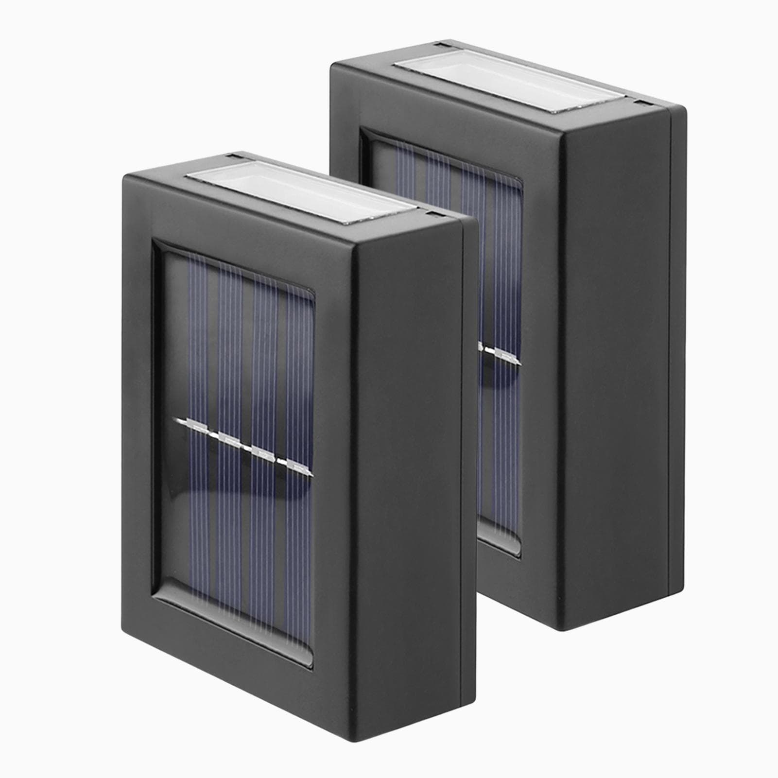 Solar Wall Lamp Outdoor Waterproof Led Illuminated Light Yard Garden Steet Stair Lighting Lamp white