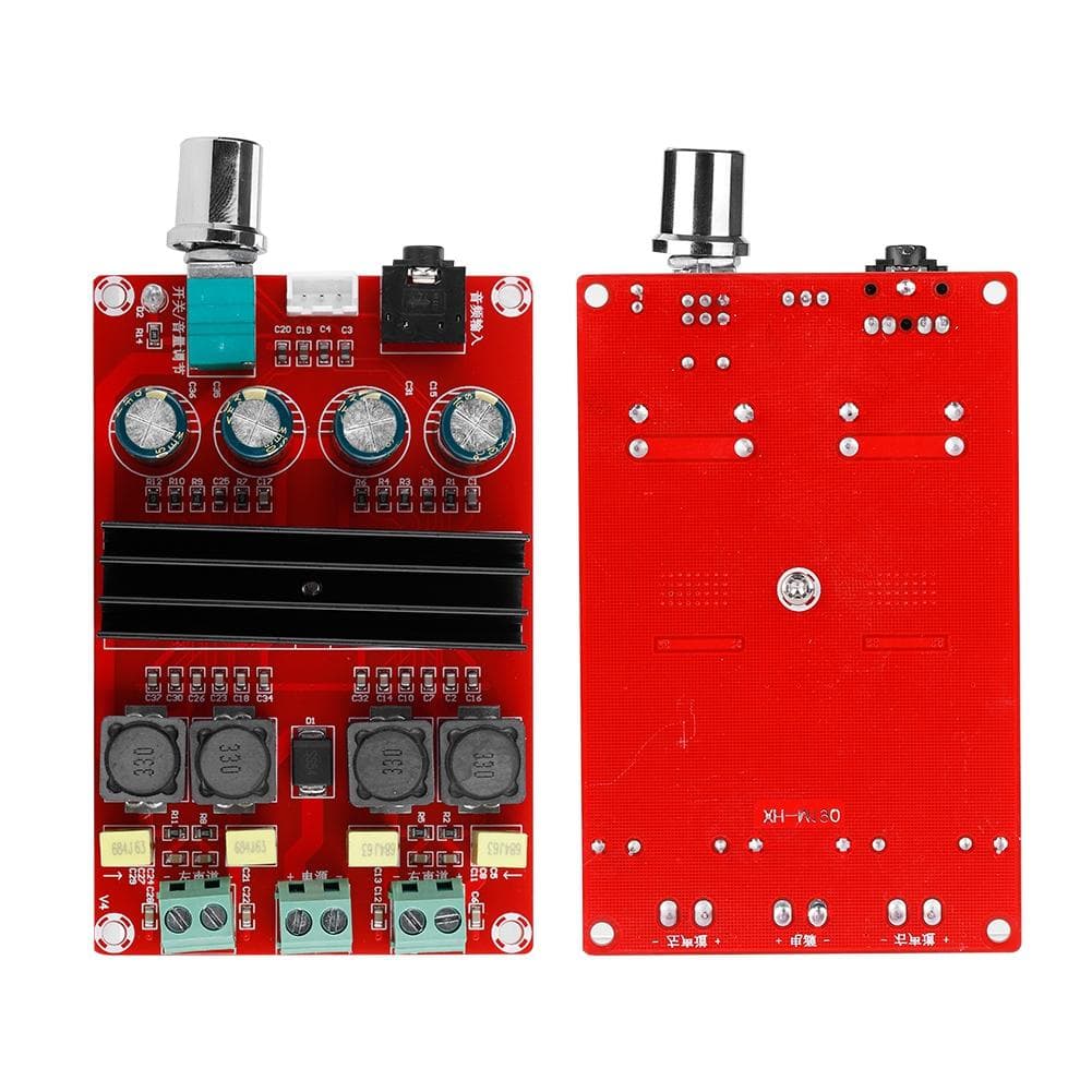 High Power Digital Amplifier Board Double Channel Power Amplifier Board 12-24V