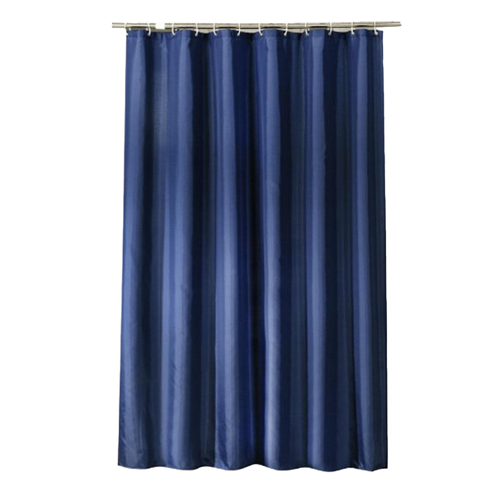 Waterproof Shower Curtain with Hooks Modern Thicken Polyester Shower Curtain for Home Hotel
