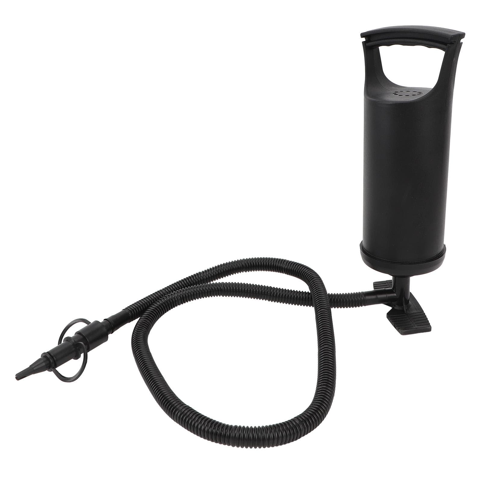 Manual Air Pump PVC with 3 Air Nozzles Quick Hand Pump for Inflatable Mattress Pool Toys