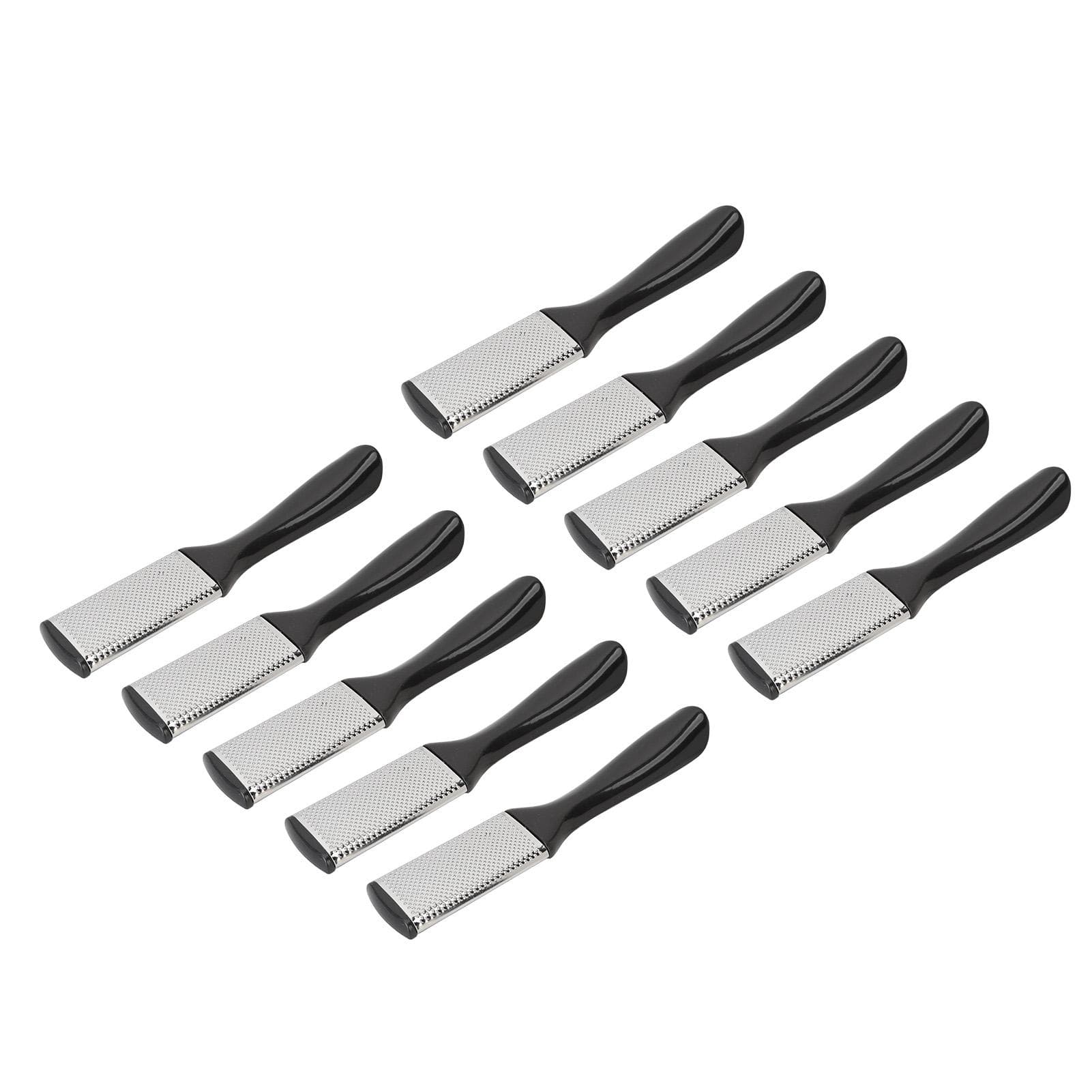 10pcs Foot Rasp Foot File Callus Remover Double Sided Stainless Steel Foot Rasp Pedicure Tool for