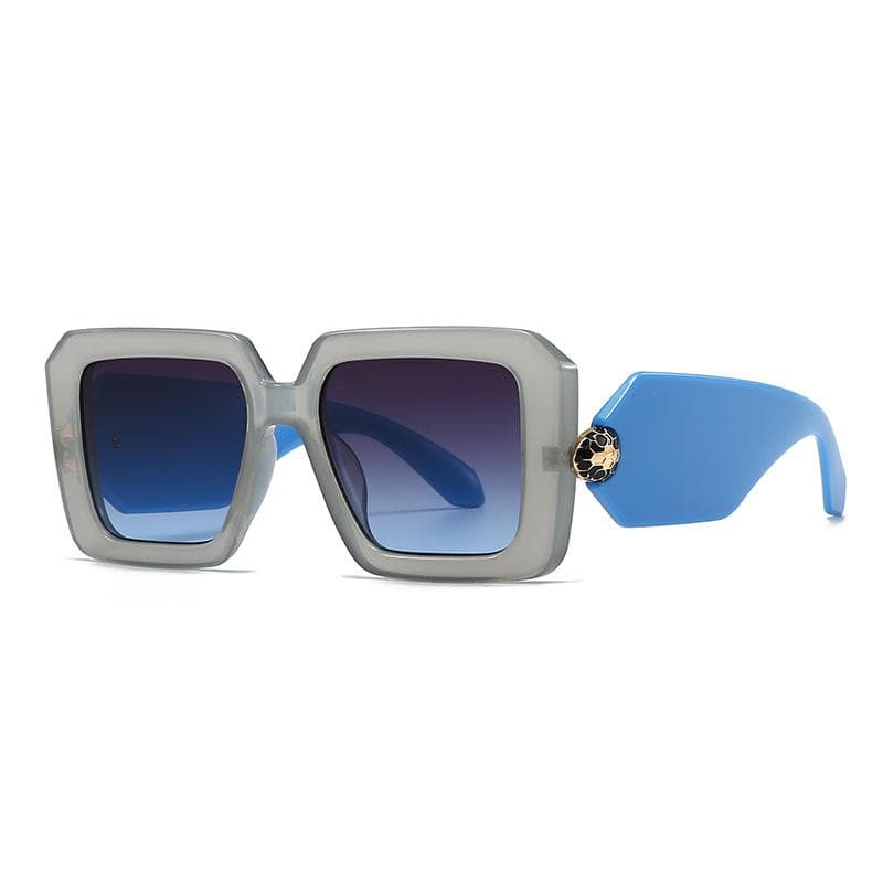 Oversized Square Sunglasses Women Luxury Brand Vintage Punk Elegant Sexy Ladies Shades Designer Sun Glasses