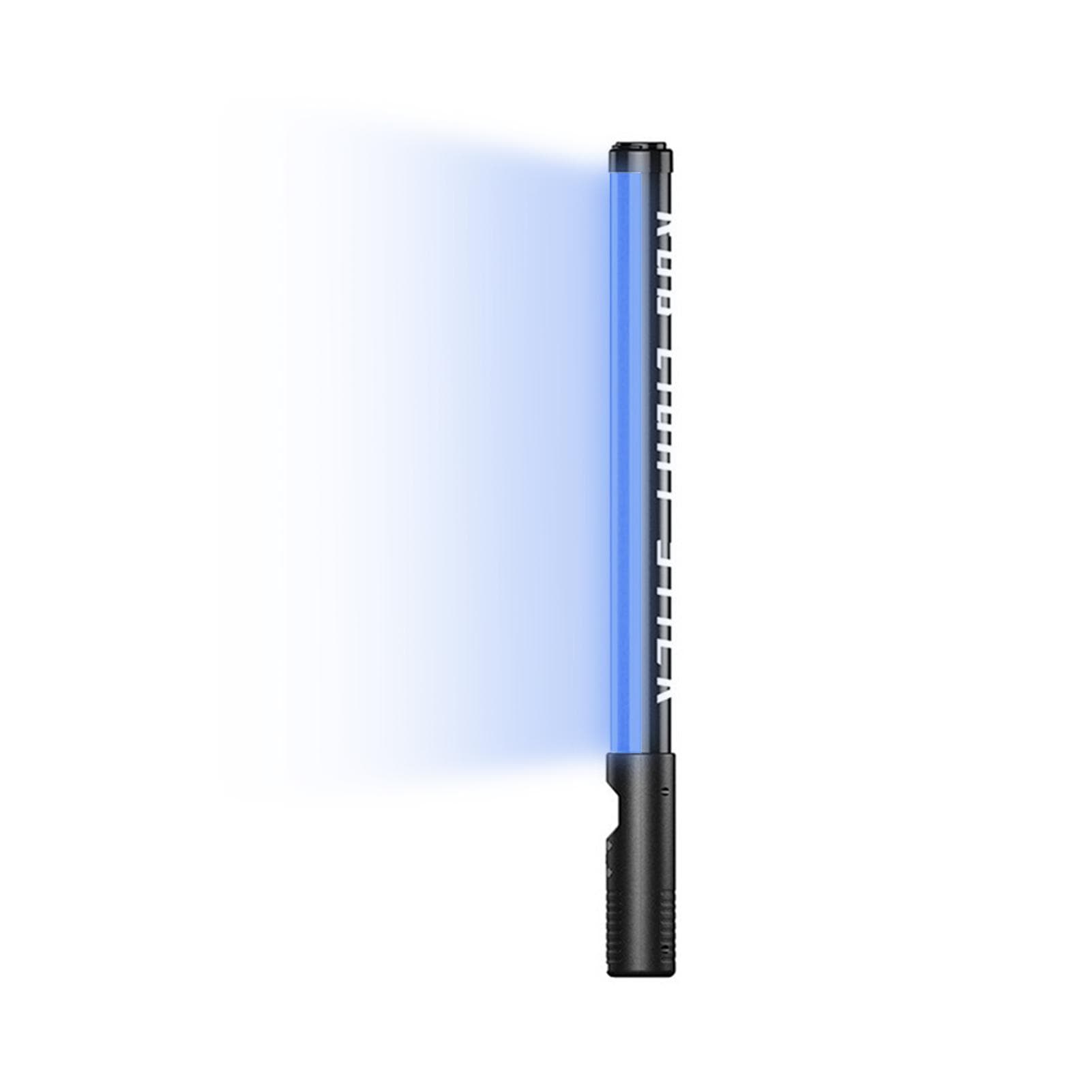 RGB Handheld LED Video Light Tube Photography Light Wand 3000K-6500K Dimmable 10 Lighting Effect black