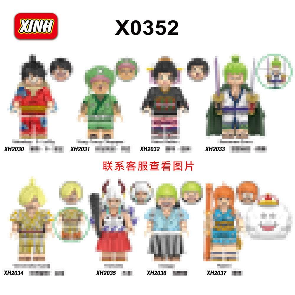 X0352 0353 0356 G0171 Kt1013 One Piece Building Block Toy