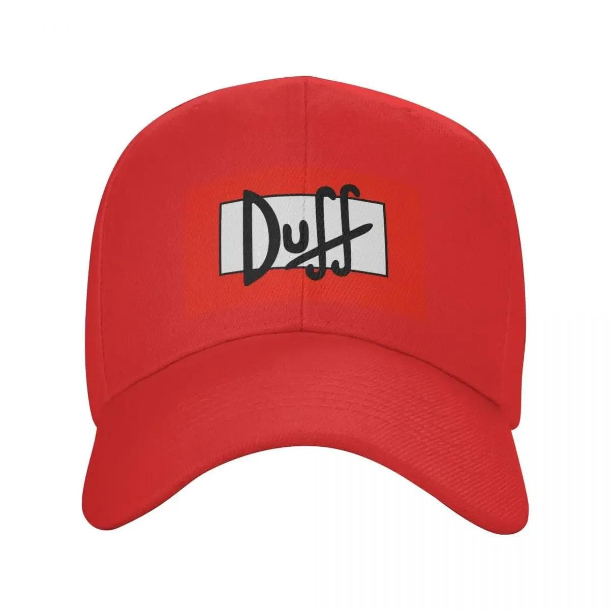 Classic Duff Beer Baseball Cap for Unisex Women Personalized Adjustable Unisex Dad Hat Summer Hats Snapback Caps One Size