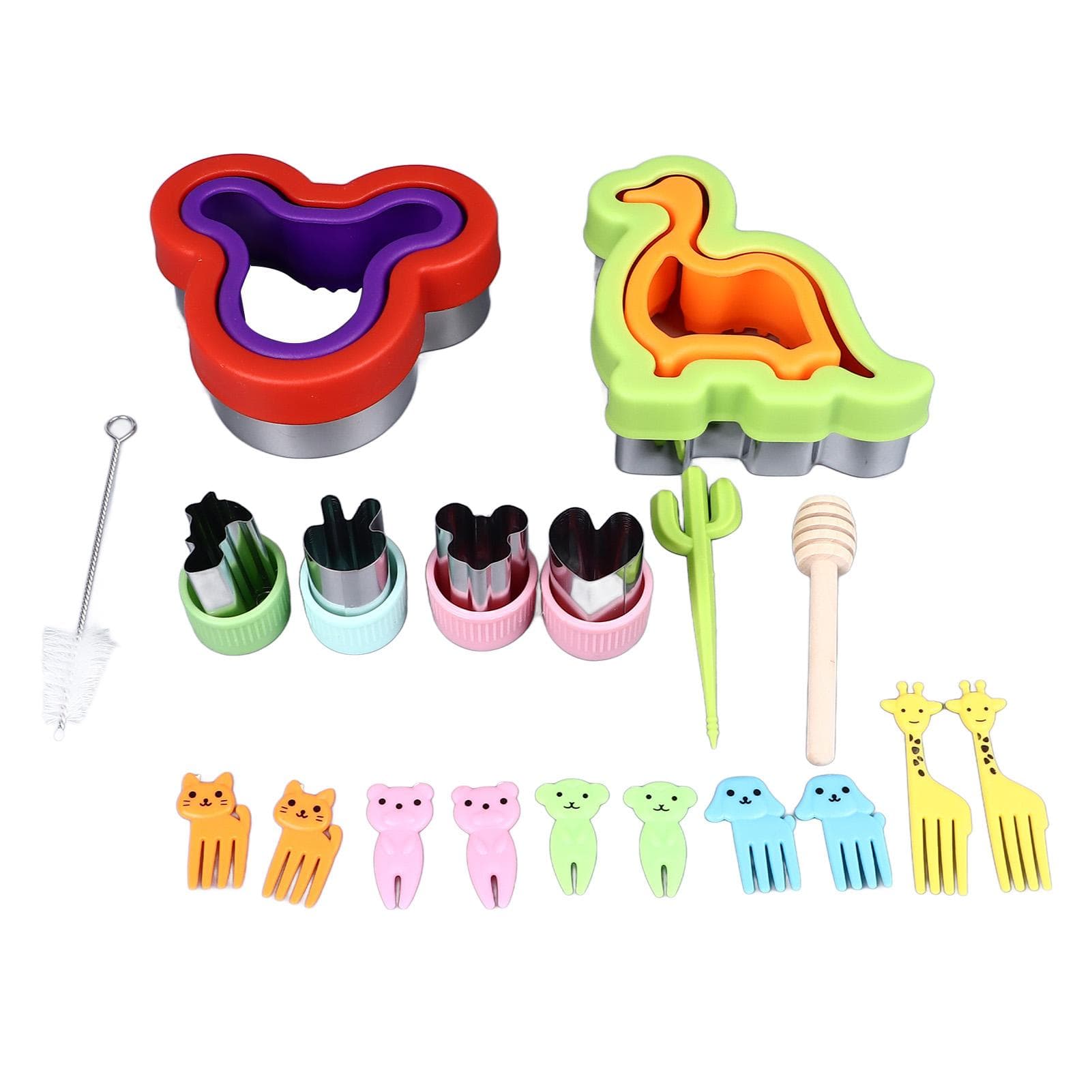 Sandwich Cutter and Sealer Set Bread Sandwich Pancake Maker DIY Cookie Cutter for Kids Boys Girls