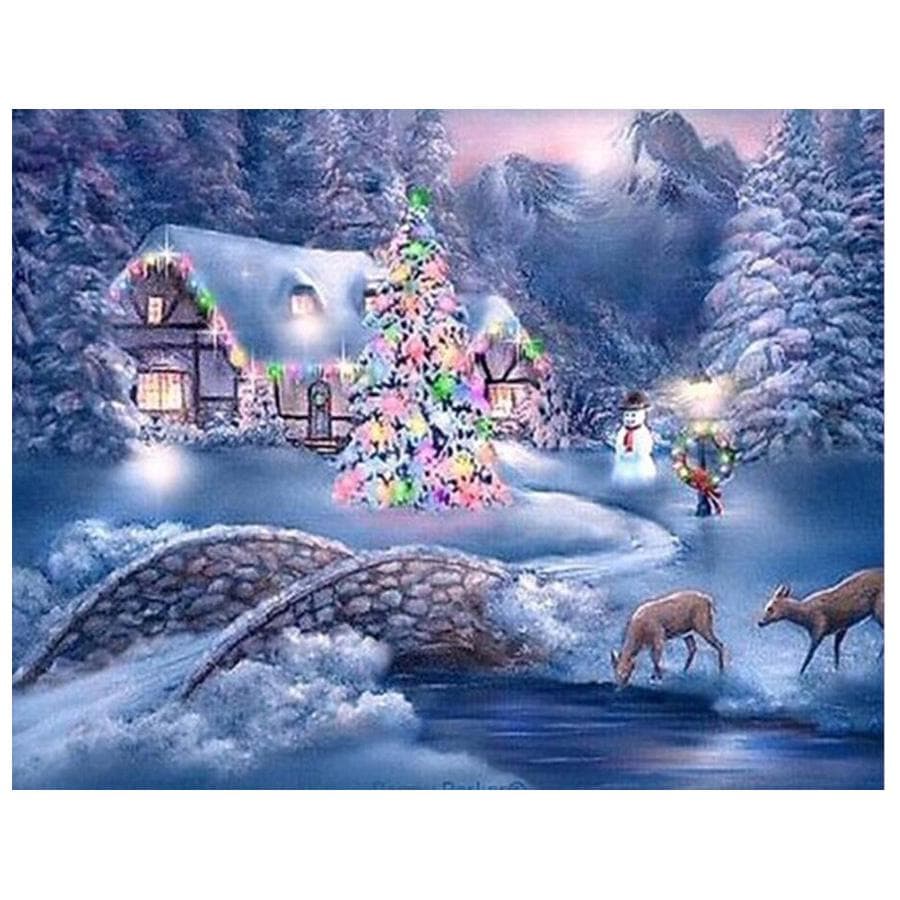 5D DIY Diamond Painting Full Round Picture of Rhinestone Diamond Mosaic 20X30CM
