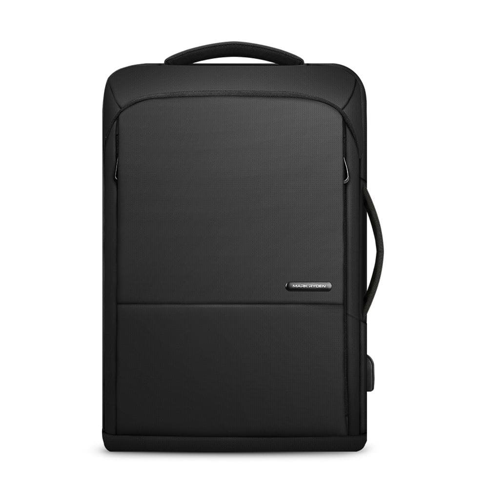 MARK RYDEN Large Capacity AntiThief Multifunction Business Laptop Bag Waterproof USB Charge black