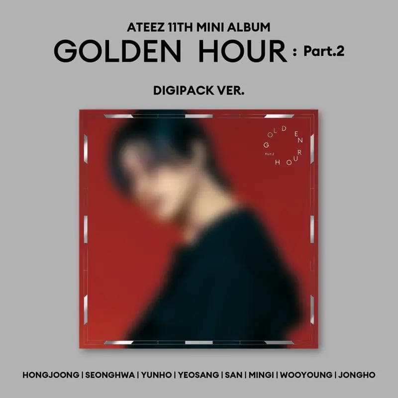 ATEEZ - [GOLDEN HOUR : PART.2] 11th EP Album DIGIPACK Wooyoyung
