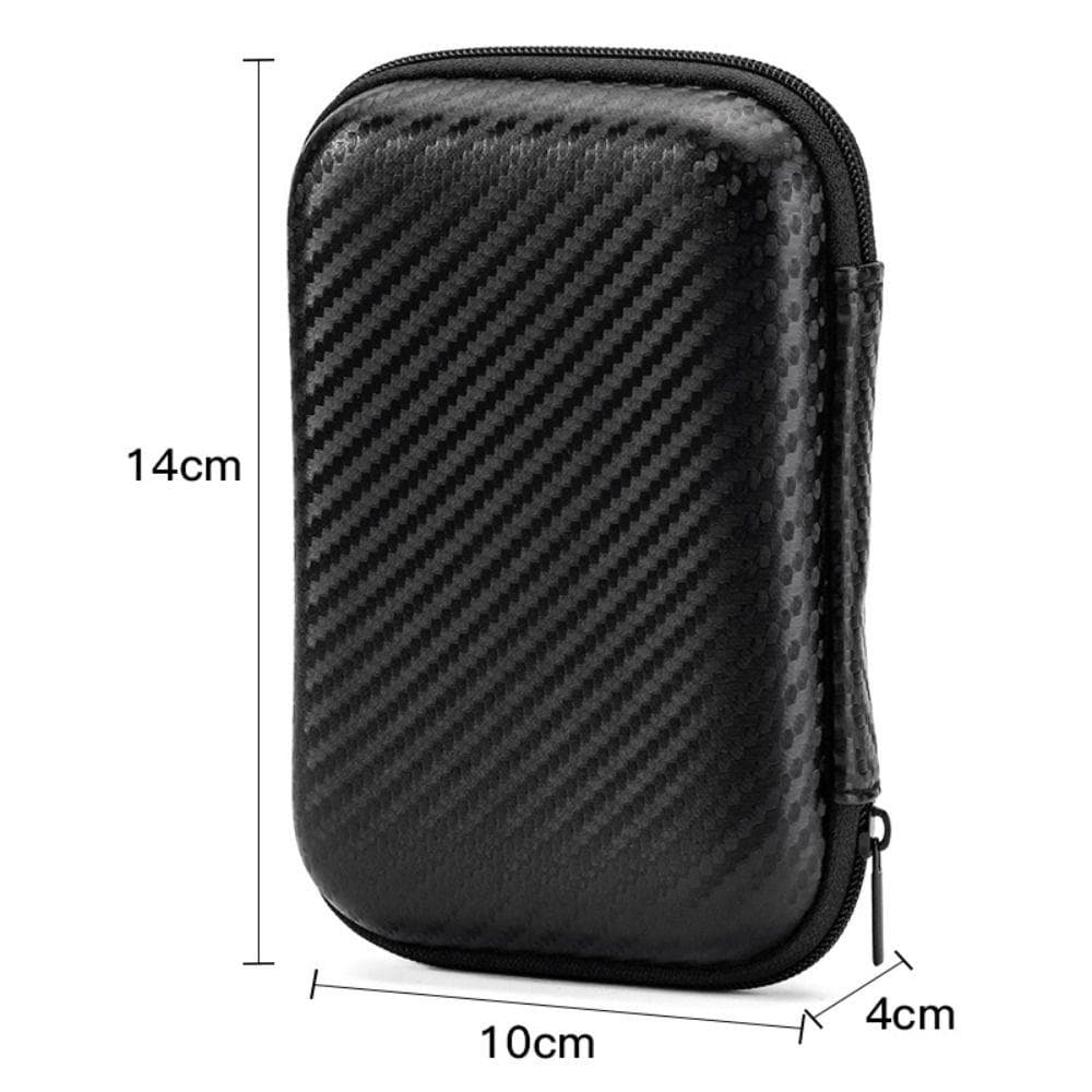 Dust-proof Earphone Storage Bag Shockproof Headphones Carrying Case   Electronic Products 14 * 10 * 4